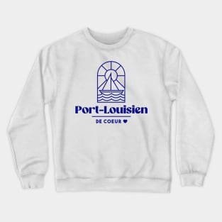 Port Louisian at heart - Brittany Morbihan 56 BZH Sea Crewneck Sweatshirt